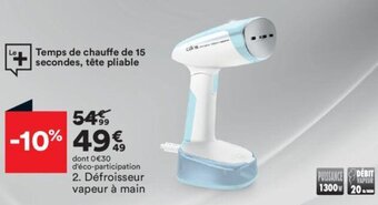 BUT Défroisseur vapeur à main offre