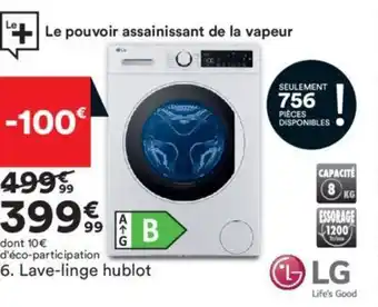 BUT Lave-linge hublot offre