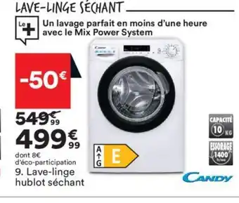 BUT Lave-linge hublot séchant offre