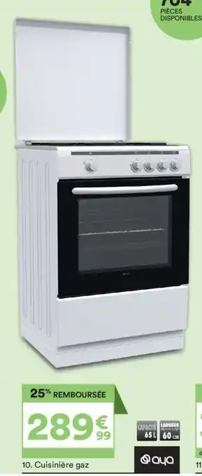 BUT Cuisinière gaz offre