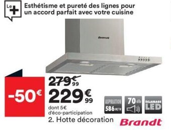 BUT Hotte décoration offre