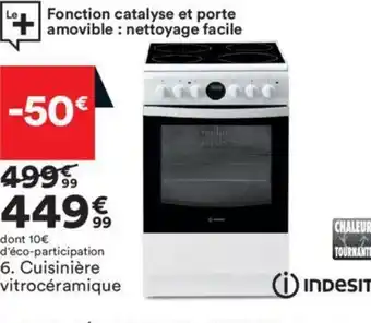 BUT Cuisinière vitrocéramique offre