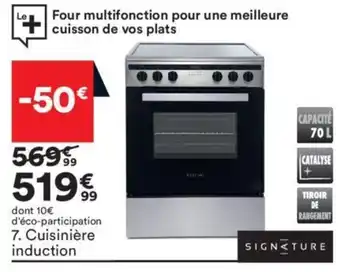 BUT Cuisinière induction offre