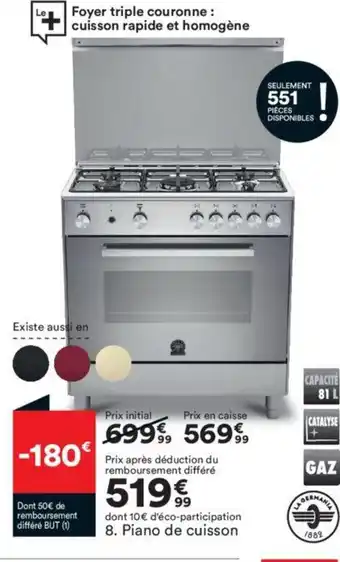 BUT Piano de cuisson offre