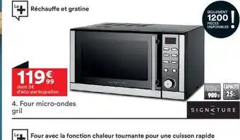 BUT Four Micro ondes gril offre
