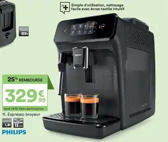 BUT Philips espresso broyeur offre