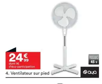 BUT Ventilateur sur pied offre
