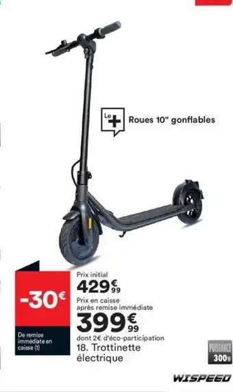 BUT Trottinette electrique offre