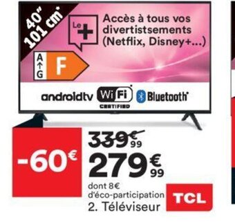 BUT TCL Televiseur offre