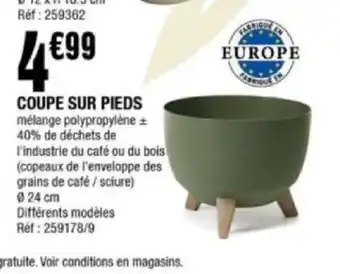 La Foir'Fouille Coupe sur pieds offre
