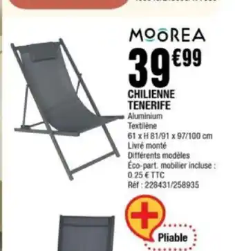 La Foir'Fouille Chilienne tenerife offre