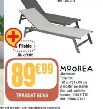 La Foir'Fouille Transat nova offre