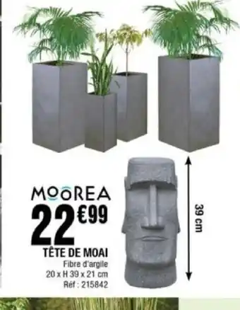 La Foir'Fouille Tete de moai offre