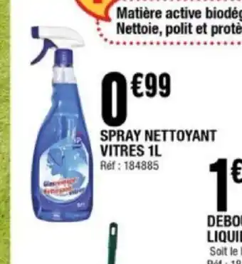 La Foir'Fouille Spray nettoyant vitres 1L offre