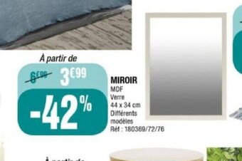 La Foir'Fouille Miroir offre