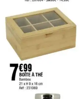 La Foir'Fouille Boite a the offre