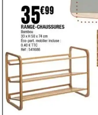 La Foir'Fouille Range chaussures offre