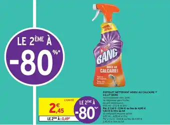 Intermarché Hyper Pistolet nettoyant Adieu au Calcaire offre