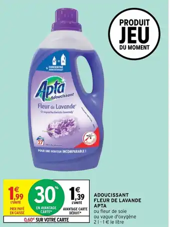 Intermarché Hyper Adoucissant Fleur de Lavande offre