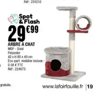 La Foir'Fouille Arbre a chat offre
