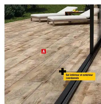 Brico Dépôt Carrelage de sol exterieur avoriaz Grip offre