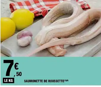 Saumonette de roussette