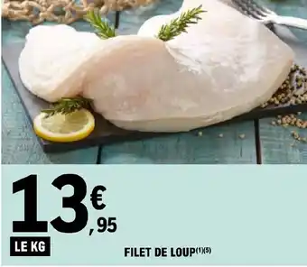 E.Leclerc Filet de loup offre