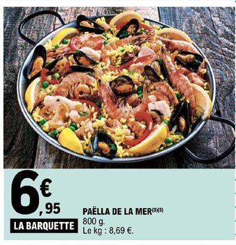 E.Leclerc Paella de la mer offre