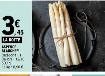 E.Leclerc Asperge blanche offre