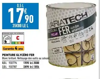 Brico Cash Peinture Glycéro Fer offre
