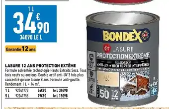 Lasure 12 Ans Protection Extéme