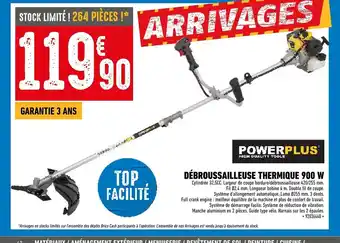 Brico Cash Débroussailleuse Thermique 900 W offre
