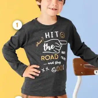 Intermarché Hyper Lot de deux Tee-Shirts Fille ou Garçon Eldys offre
