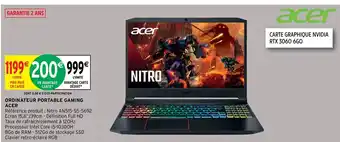 Ordinateur Portable Gaming Acer