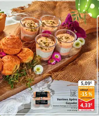 Colruyt Verrines apero guyader offre