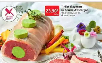 Colruyt Filet d'agneau au beurre d'escargot offre