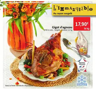 Colruyt GIgot d'agneau offre