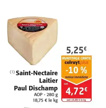 Saint nectaire laitier paul dischamp