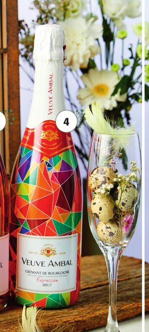 Colruyt Cremant de bourgogne sleeve expression offre