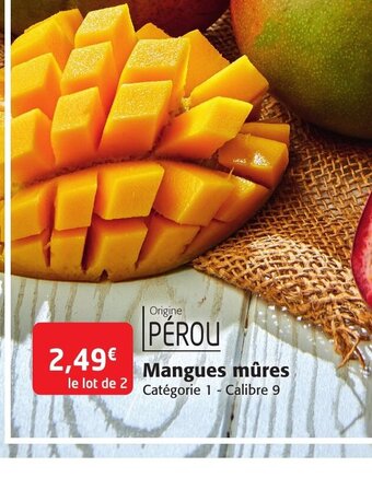Colruyt Mangues mures offre