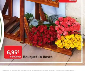 Colruyt Bouquet 18 roses offre