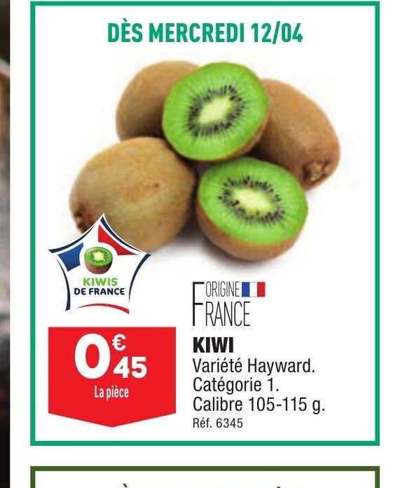 Promo Kiwi chez ALDI