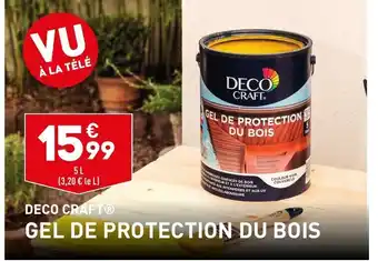 ALDI Gel de protection du bois offre