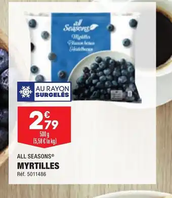 ALDI Myrtilles offre