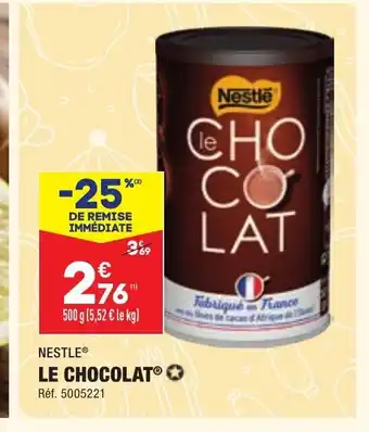 ALDI Le chocolat offre
