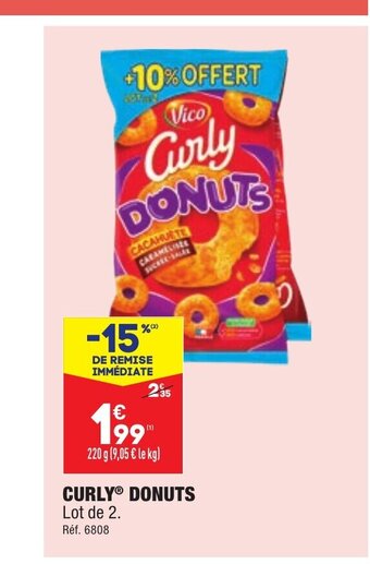 Curly donuts
