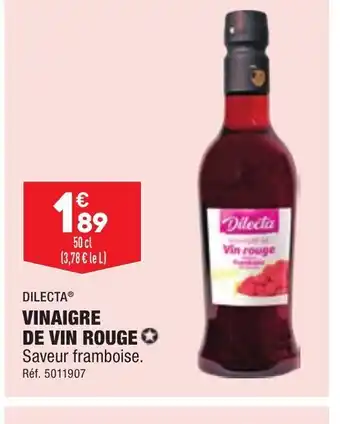 ALDI Vinaigre de vin rouge offre