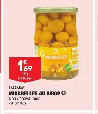 ALDI Mirabelles au sirop offre