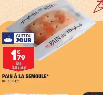 ALDI Pain a la semoule offre