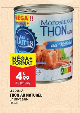 ALDI Thon au naturel offre